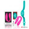 WEARWATCH - WATCHME VIBRATOR DE DOBLE TECNOLOGÍA FUCSIA / AGUA DE MAR