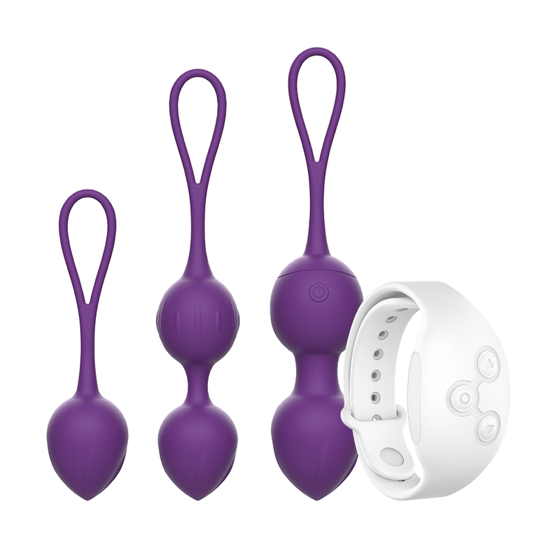 REWOLUTION - REWOBEADS BOLAS VIBRADORAS CONTROL REMOTO CON TECNOLOGIA WATCHME