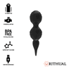 RITHUAL - BOLAS DE KEGEL VIBRATORIAS RECARGABLES NISHA NEGRAS