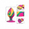 CALEXOTICS - TAPÓN ANAL GRANDE Y ATREVIDO CON ESTAMPADO TIE-DYE