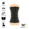 WOMANVIBE - MASTURBADOR DOBLE DE GOMA