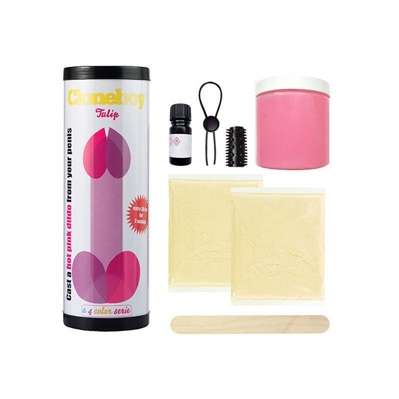 CLONEBOY - DILDO TULIP ROSA INTENSO