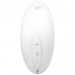 SATISFYER - VULVA LOVER 2 ESTIMULADOR Y VIBRADOR BLANCO