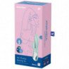 SATISFACTOR - CONEJO INFLABLE CON BOMBA DE AIRE 5+ VIBRADOR DE CONEJO VERDE