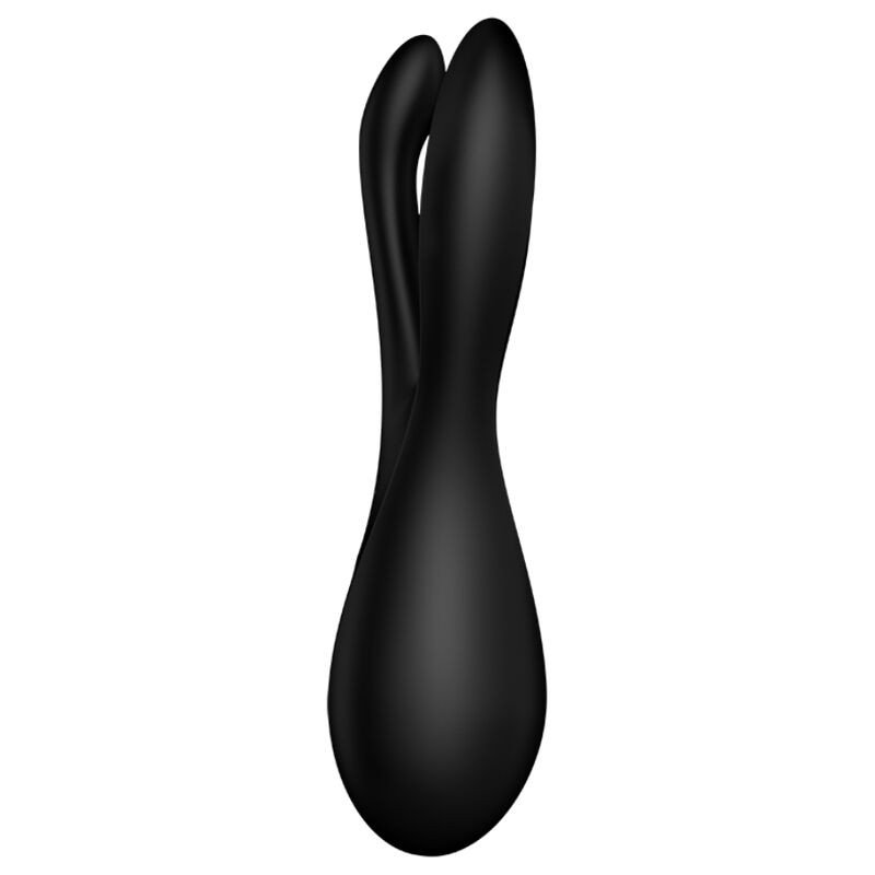 SATISFACTOR - TRÍO 2 VIBRADOR NEGRO