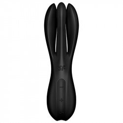 SATISFACTOR - TRÍO 2 VIBRADOR NEGRO