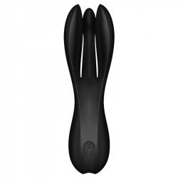 SATISFACTOR - TRÍO 2 VIBRADOR NEGRO