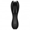 SATISFACTOR - TRÍO 2 VIBRADOR NEGRO