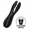SATISFACTOR - TRÍO 2 VIBRADOR NEGRO