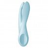 SATISFACTOR - TRÍO 1 VIBRADOR AZUL