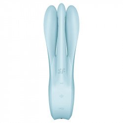 SATISFACTOR - TRÍO 1 VIBRADOR AZUL