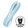 SATISFACTOR - TRÍO 1 VIBRADOR AZUL