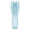 SATISFACTOR - TRÍO 1 VIBRADOR AZUL