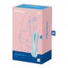 SATISFACTOR - TRÍO 1 VIBRADOR AZUL