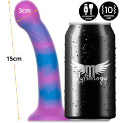 MITOLOGÍA - DILDO GALÁCTICO DION S - VIBRADOR COMPATIBLE CON TECNOLOGÍA INALÁMBRICA WATCHME