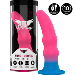 MITOLOGÍA - KUNO UTOPIA DILDO S - VIBRADOR COMPATIBLE CON TECNOLOGÍA INALÁMBRICA WATCHME
