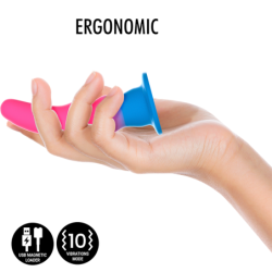 MITOLOGÍA - KUNO UTOPIA DILDO S - VIBRADOR COMPATIBLE CON TECNOLOGÍA INALÁMBRICA WATCHME
