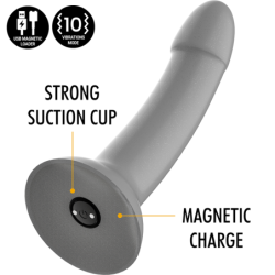 MITOLOGÍA - DILDO MAJESTUOSO RUNÉS S - VIBRADOR COMPATIBLE CON TECNOLOGÍA INALÁMBRICA WATCHME