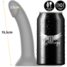 MITOLOGÍA - DILDO MAJESTUOSO RUNÉS S - VIBRADOR COMPATIBLE CON TECNOLOGÍA INALÁMBRICA WATCHME