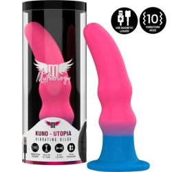 MITOLOGÍA - KUNO UTOPIA DILDO M - VIBRADOR COMPATIBLE CON LA TECNOLOGÍA INALÁMBRICA WATCHME