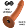 MITOLOGÍA - DILDO RUNE ROYAL M - VIBRADOR COMPATIBLE CON TECNOLOGÍA INALÁMBRICA WATCHME