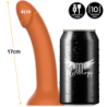 MITOLOGÍA - DILDO RUNE ROYAL M - VIBRADOR COMPATIBLE CON TECNOLOGÍA INALÁMBRICA WATCHME