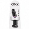 KING COCK - 9 PENE NEGRO 22.9 CM