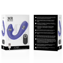 MR BOSS - CONTROL REMOTO DE PULSACIÓN Y VIBRACIÓN JOSEF PARA PAREJAS