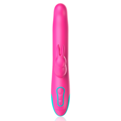 HAPPY LOKY - VIBRADOR Y ROTADOR PLUTO RABBIT + CONTROL REMOTO WATCHME