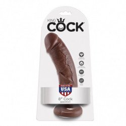 KING COCK - 8 PENE MARRON...