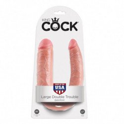 KING COCK - DILDO DOBLE...
