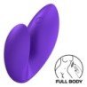 SATISFACTOR - VIBRADOR DE DEDOS LOVE RIOT MORADO