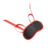 OHMAMA - FETICHE NEGRO BORDES ROJOS