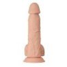 BAILE - HERMOSO ENCUENTRO BAHAMUT DILDO FLEXIBLE REALISTA 21.8 CM NATURAL