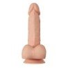 BAILE - HERMOSO ENCUENTRO BAHAMUT DILDO FLEXIBLE REALISTA 21.8 CM NATURAL
