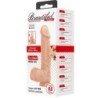 BAILE - HERMOSO ENCUENTRO BAHAMUT DILDO FLEXIBLE REALISTA 21.8 CM NATURAL