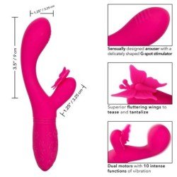 CALEXOTICS - BESO DE MARIPOSA ROSA FLUTTER