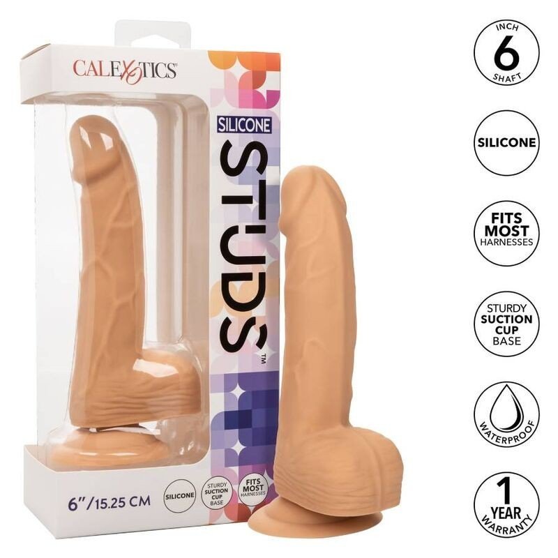 CALEXOTICS - TACOS DE SILICONA DE 15,24 CM PARA PIEL