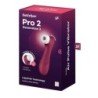 SATISFACTOR - PRO 2 GENERACIÓN 3 TECNOLOGÍA DE AIRE LÍQUIDO ROJO VINO
