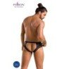 PASSION - 030 SLIP ABIERTO TOM NEGRO S/M