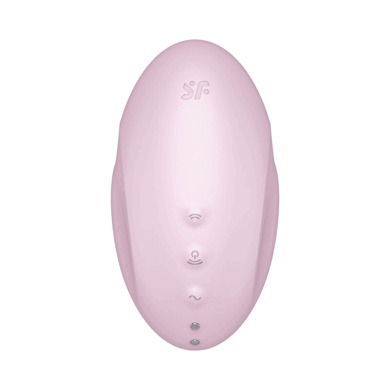 SATISFYER - VULVA LOVER 3 ESTIMULADOR Y VIBRADOR ROSA
