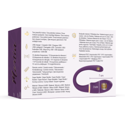 TREASURE - VIBRADOR DOBLE PARA PAREJAS MERLIN CON CONTROL REMOTO