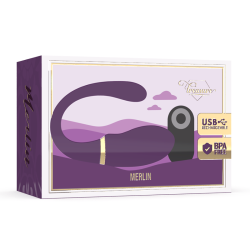 TREASURE - VIBRADOR DOBLE PARA PAREJAS MERLIN CON CONTROL REMOTO