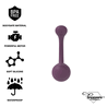 TREASURE - VIBRADOR DOBLE PARA PAREJAS MERLIN CON CONTROL REMOTO