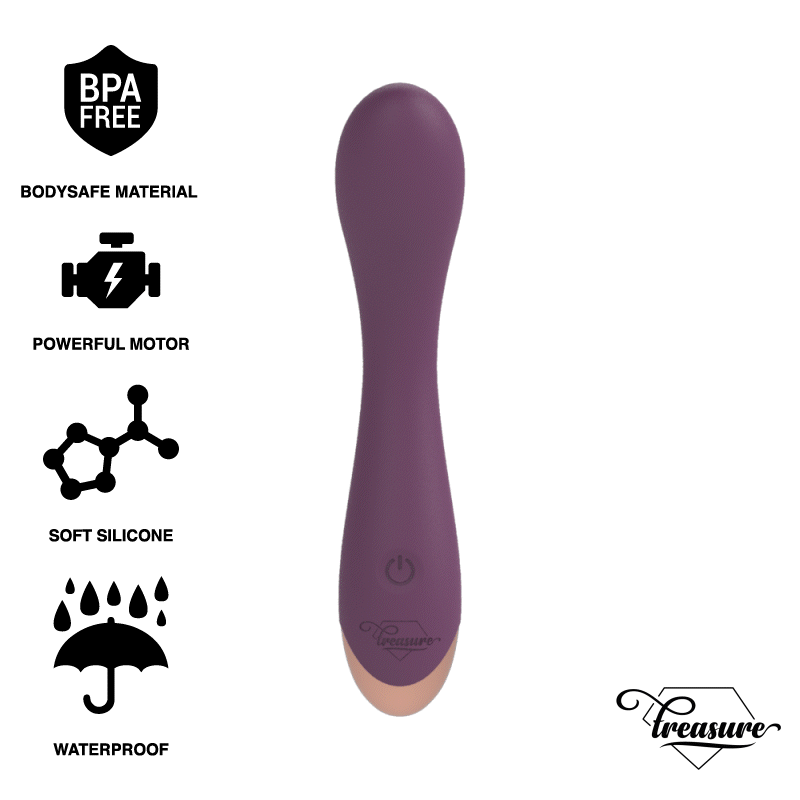 TESORO - VIBRADOR DE PUNTO G HANSEL + CONTROL REMOTO WATCHME