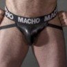 MACHO - MX25NC JOCK CUERO NEGRO S