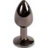 SECRETPLAY - TAPÓN ANAL COLOR METÁLICO, TAMAÑO PEQUEÑO (7 CM)