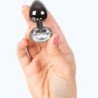 SECRETPLAY - TAPÓN ANAL COLOR METÁLICO, TAMAÑO PEQUEÑO (7 CM)