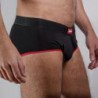 MACHO - MS24R CALZONCILLOS BRAGUITAS ROJO OSCURO XL