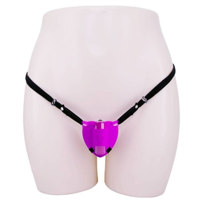 PRETTY LOVE - MASAJEADOR DE CLÍTORIS CON LATIDO DE CORAZÓN, 10 MODOS DE VIBRACIÓN, COLOR MORADO